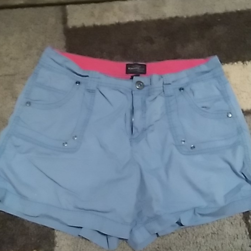 Blue Khaki Shorts